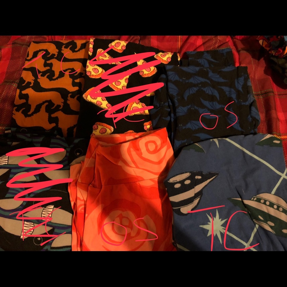 Leggings lot! TC & OS see description!